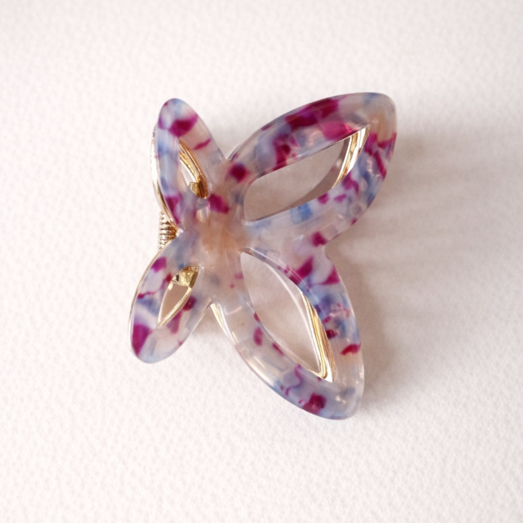 Skřipec do vlasů MOTÝL Berry Cloud2